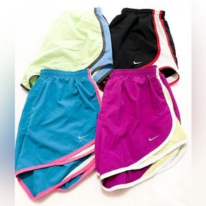 Nike Dri-Fit Tempo Running Shorts Size Medium 4 piece shorts bundle
